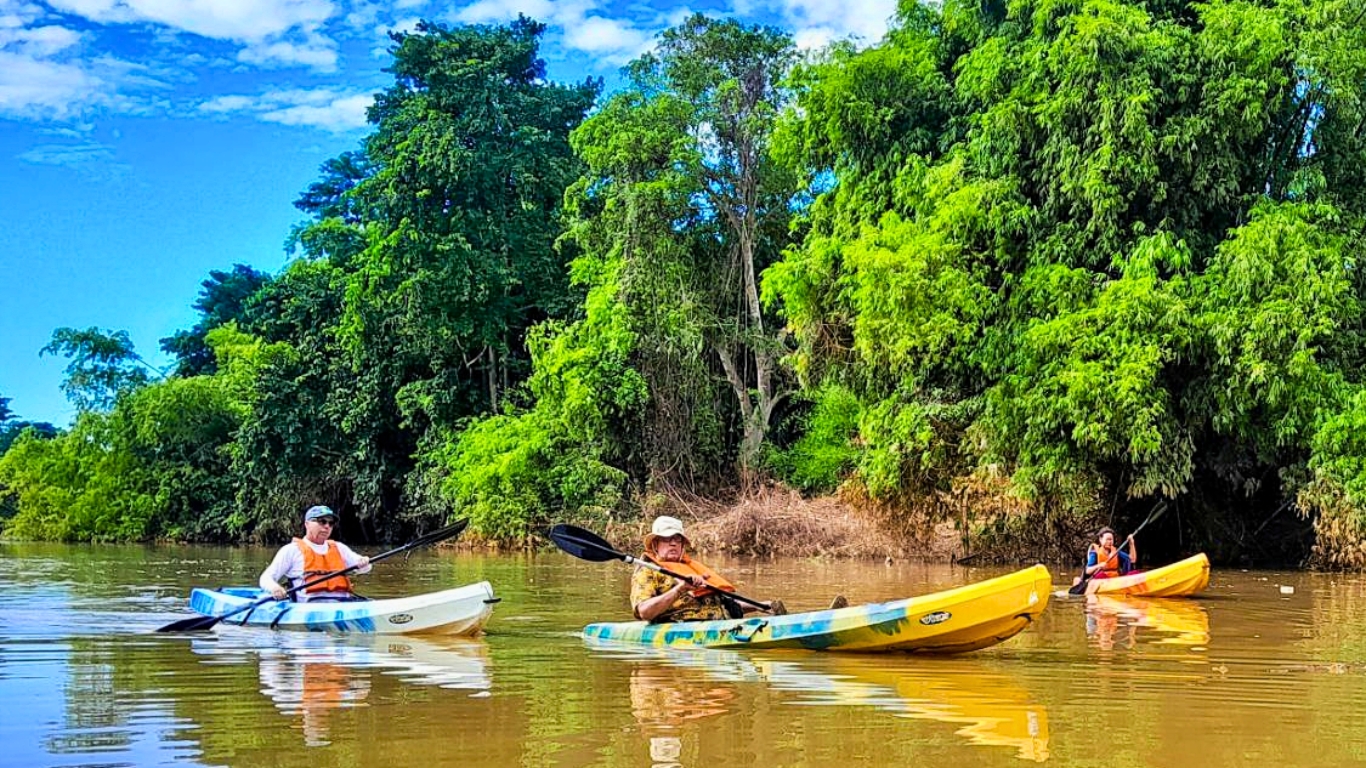 Kayaking in Battambang