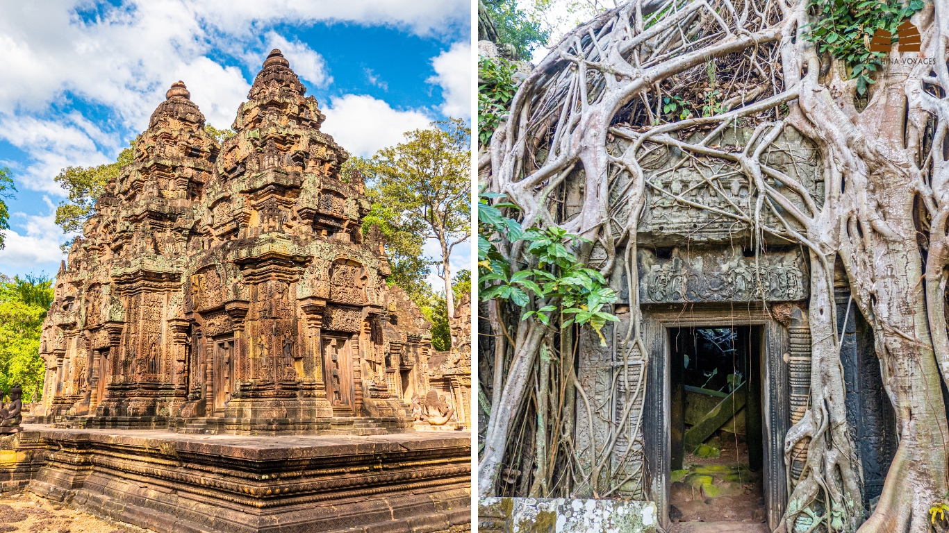 Marvelous charms of Angkor