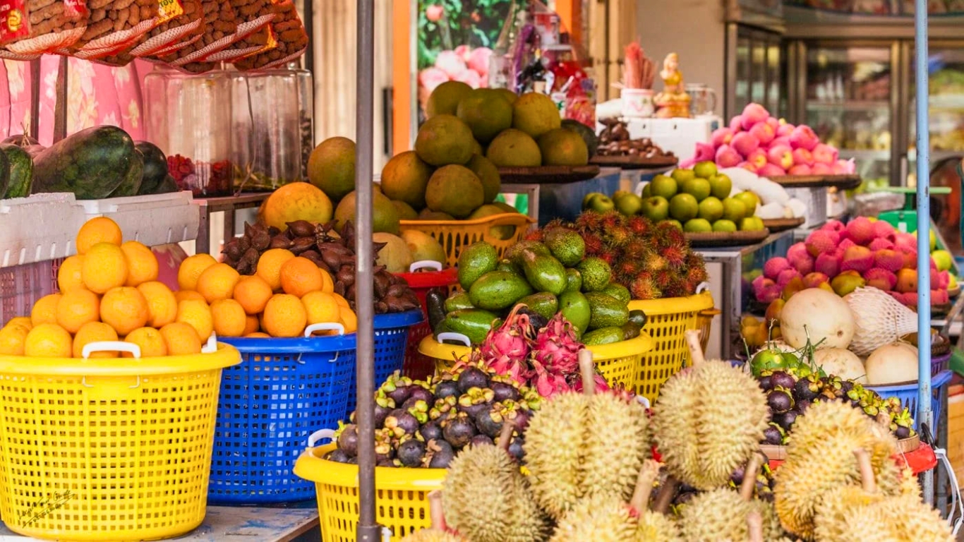 Exotic Fruits in Siem Reap