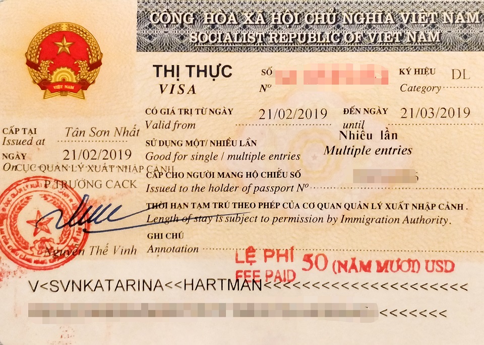 tourist visa to vietnam from ireland