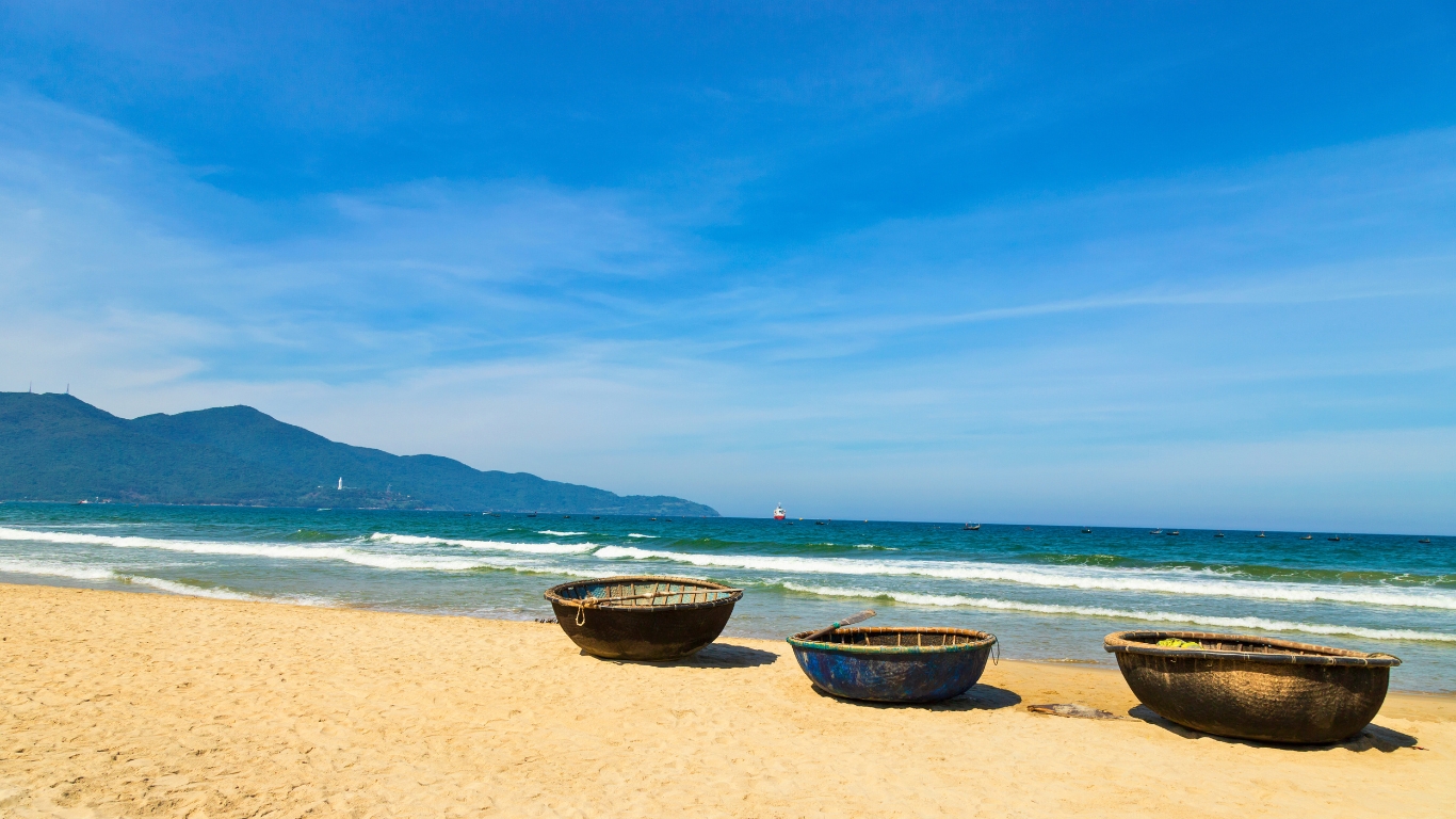 Wonderful beach in Vietnam