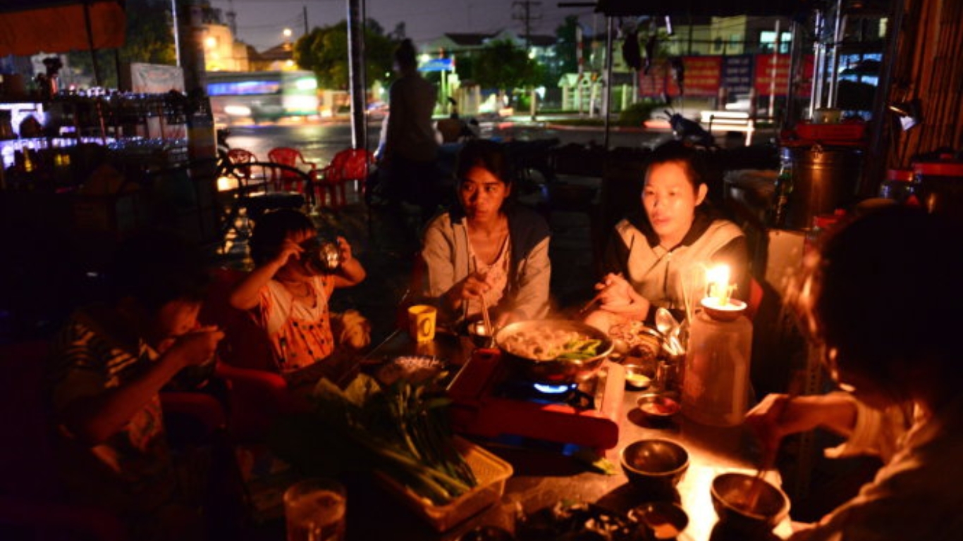 Power Outage in electricity in Vietnam