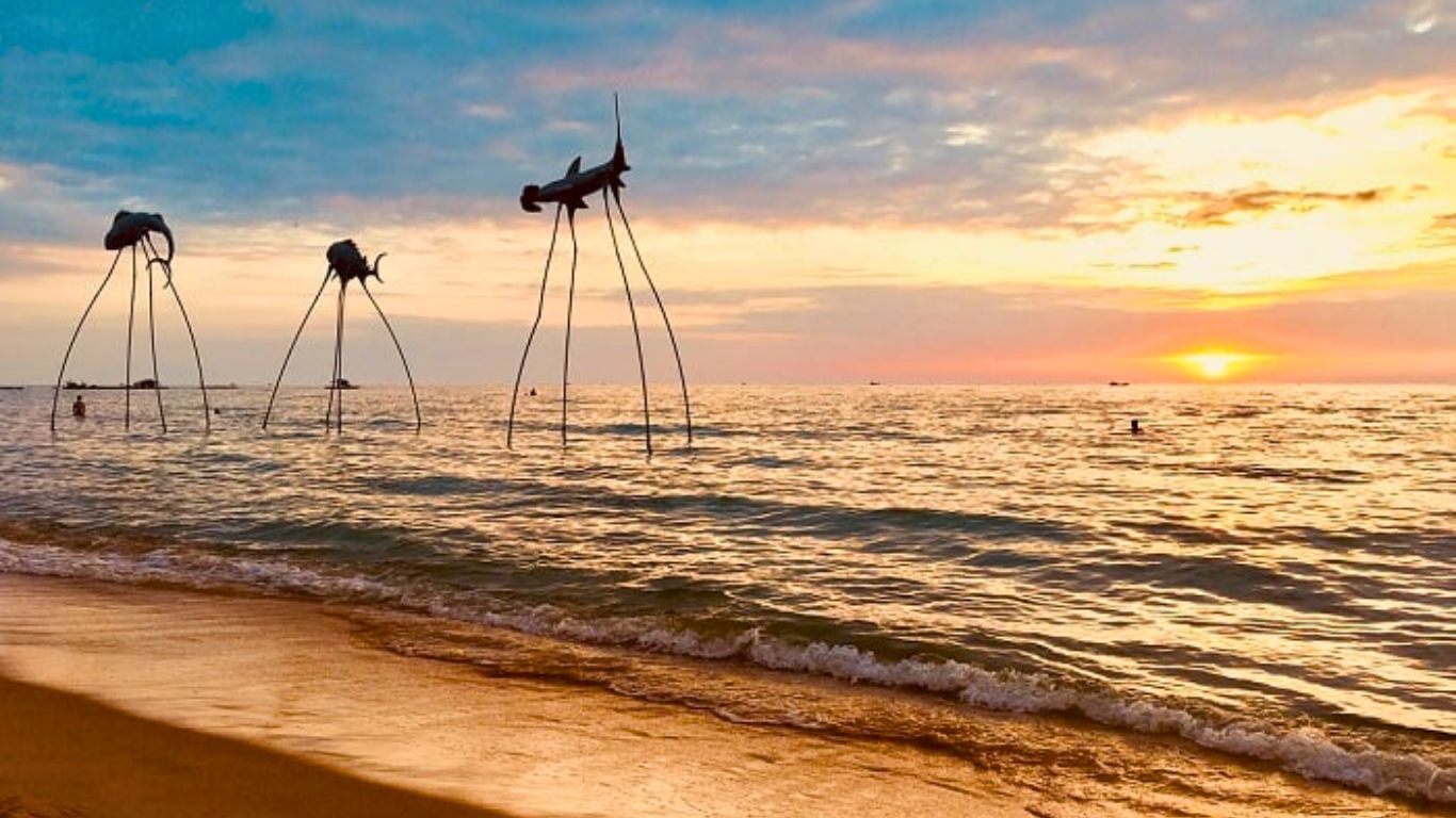 Sunset in Phu Quoc island