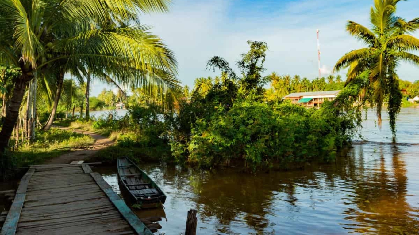 Tranquil 4000 Island in Laos