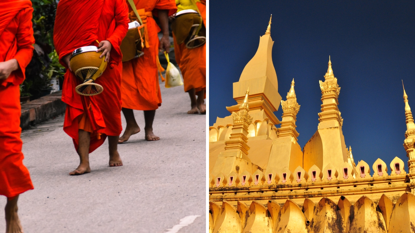 Charms of Luang Prabang and Vientiane in Laos