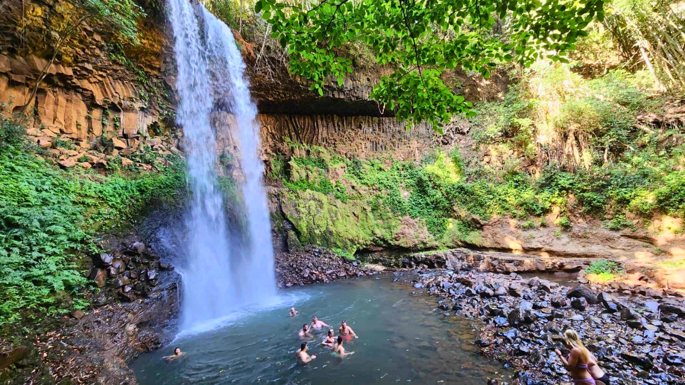 Amazing waterfall in Mondulkiri