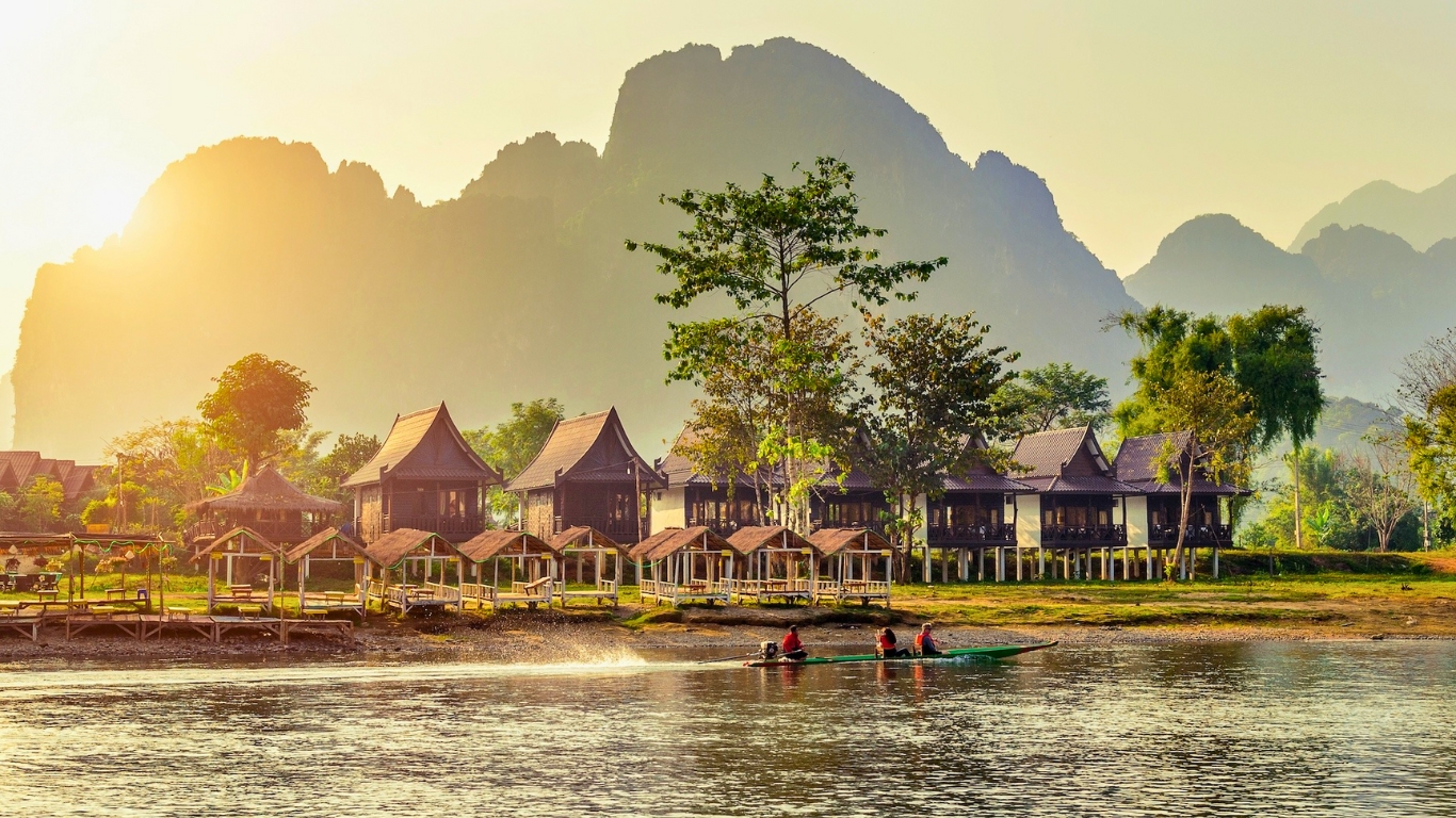 Marvelous Vang Vieng Laos in June